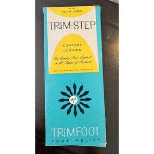Vintage Trim Foot Relief Soft Comfort Lightweight/Sport Insole 9-10 W unisex